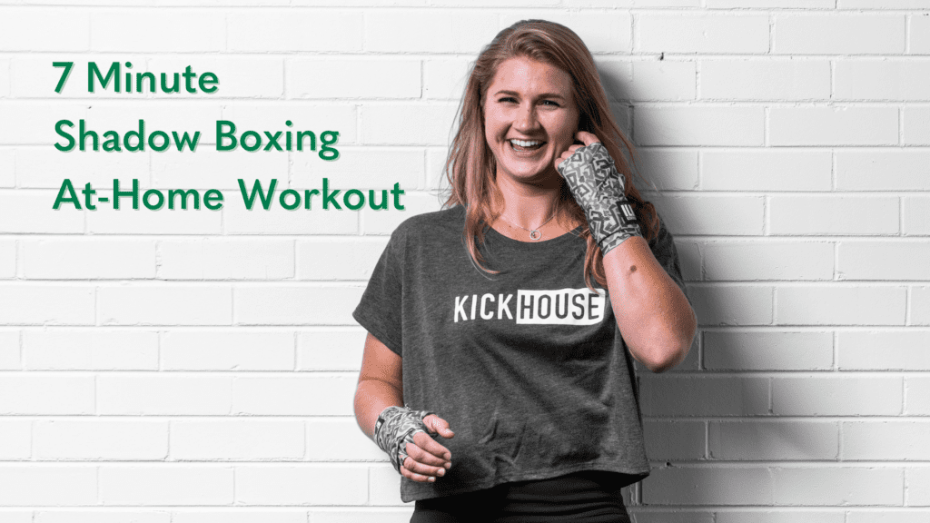 7 minute shadowboxing at-home workout