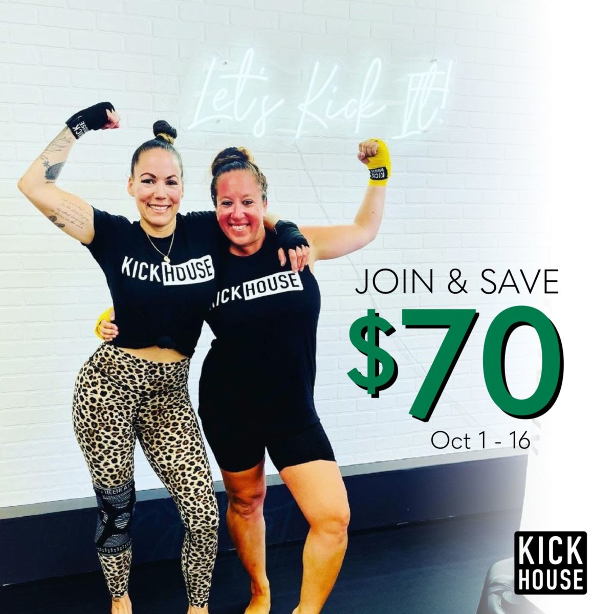 Kickboxing Discount Join Kick house and Save 70