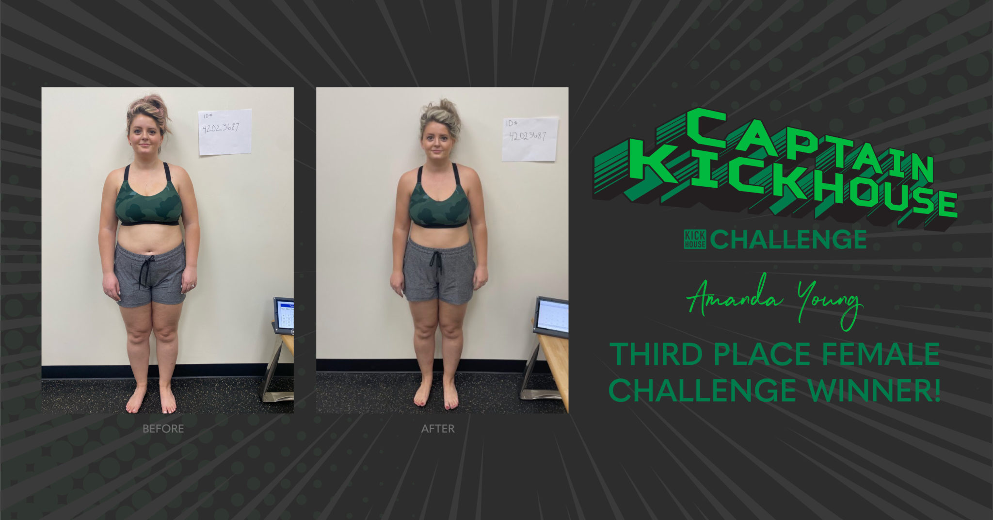Meet Amanda Women's Third Place National Captain KickHouse Challenge